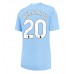 Manchester City Bernardo Silva #20 Hjemmedrakt Dame 2023-24 Korte ermer